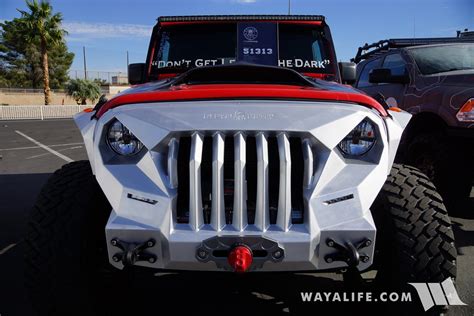 2017 Sema Topfire Red Jeep Jk Wrangler Unlimited