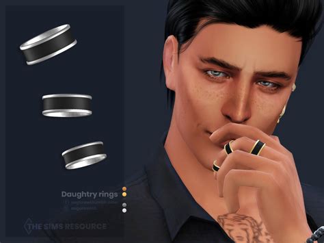The Sims Resource Daughtry Rings