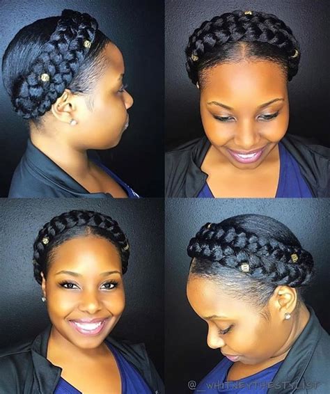 Pin By Sashell Reid On Natural Hair Protective Hairstyles For Natural