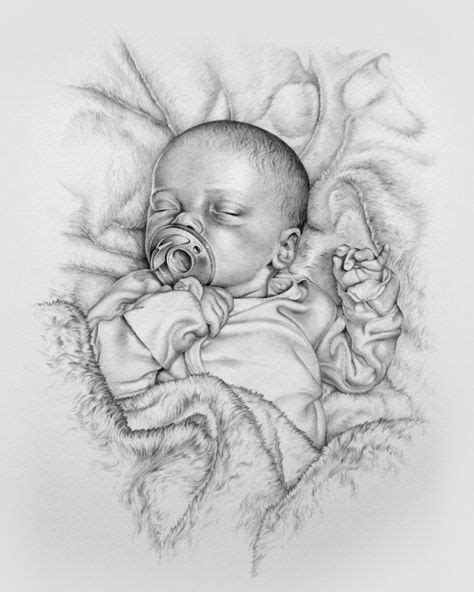 33 Ideas Baby Drawing Pencil Baby Drawing Portrait Drawing Baby Sketch
