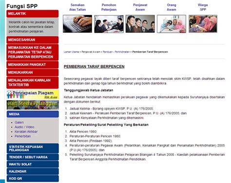 Suruhanjaya perkhidmatan pelajaran malaysia bahagian perkhidmatan pengesahan dalam perkhidmatan arahan. Cikgu Hijau: Pemberian Taraf Berpencen (PTB)