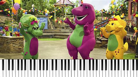 Barney Everyone Is Special 4k Sheet Music Youtube
