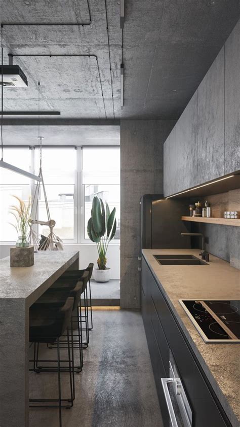 Eco Loft In Kyiv Ukraine Modern Kitchen Design Kitchen Inspiration