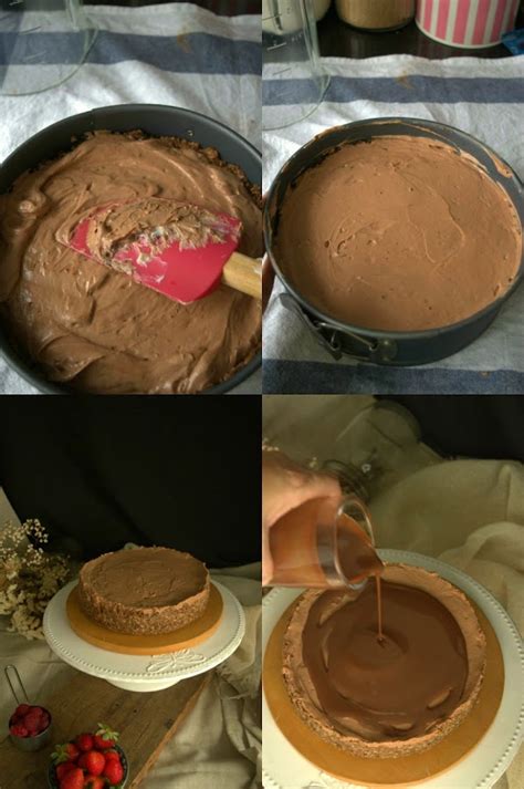 Cómo hacer el cheesecake de chocolate más fácil del mundo sin horno