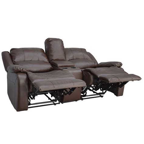 Recpro Charles Collection 70 Double Recliner Rv Sofa And Console Rv