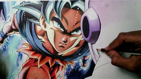 How To Draw Goku Ultra Instinct Vs Jiren Images And Photos Finder