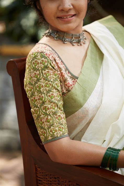 Cotton Sari Blouse Designs The Handmade Craft Cotton Saree Blouse