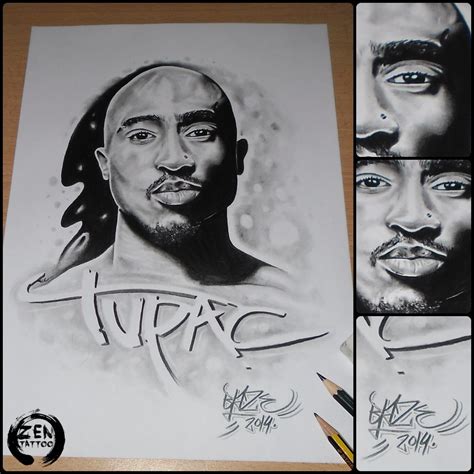 Tupac Pencil Drawings Easy