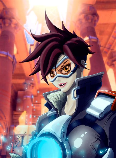Tracer Overwatch Color By Abylaikhan On Deviantart