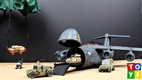 Micro Soldiers Military Airplane Tanks Soldiers Helicopter Playset Toy