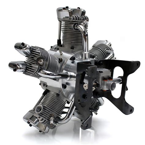 Saito Engines Fg 73r5 73cc 5 Cylinder 4 Stroke Gas Radial Engine