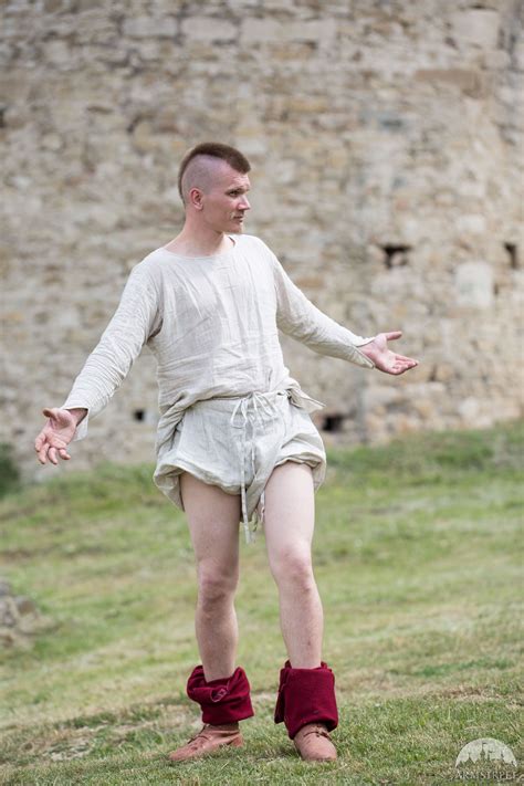 Linen Medieval Mens Underpants Medieval Clothing Medieval Mens