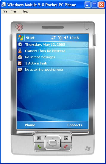 Windows Mobile 50 Emulator