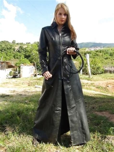 long leather coat mistresses photo