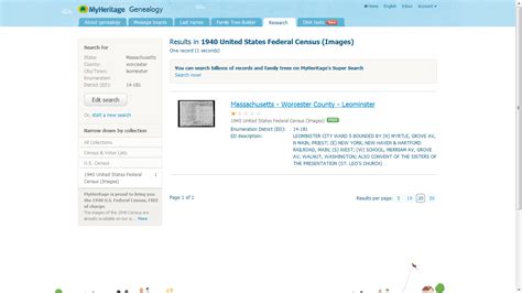 The information collected by the us census bureau in 2010 is an example of a census. Genea-Musings: Using the MyHeritage 1940 U.S. Census Images