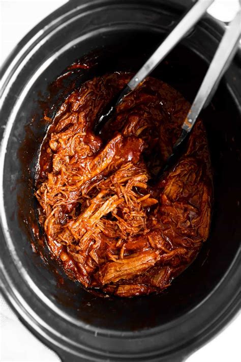 Crockpot Bbq Pulled Pork Recipe Savory Nothings