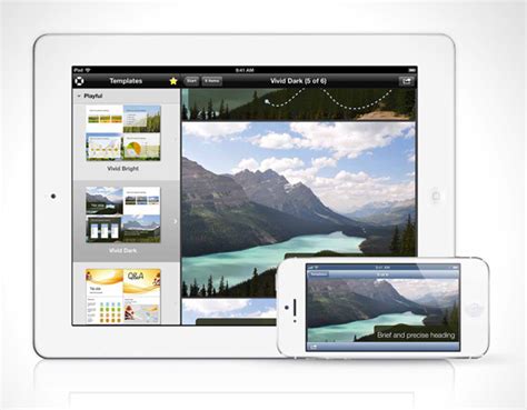 Templates Keynote Iphone Ipad 30 Modèles Et 650 Diaporamas Gratuit