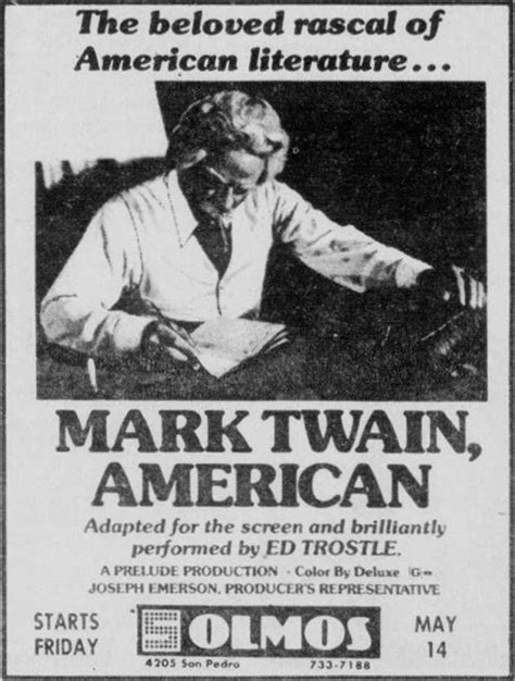 Mark Twain American 1976 Plot Imdb