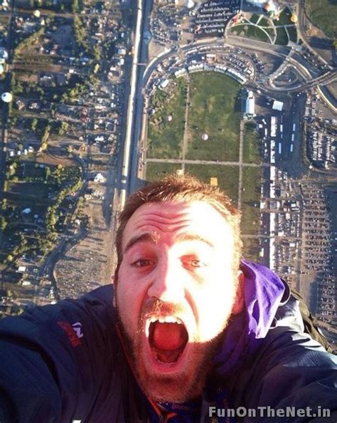 Hot Air Balloon Snap Selfie Funny Selfies Selfie
