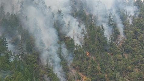 North State Fires Monument Fire At 17600 Acres With 0 Containment