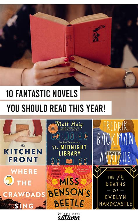10 Fantastic Novels You Should Read This Year Book Worth Reading