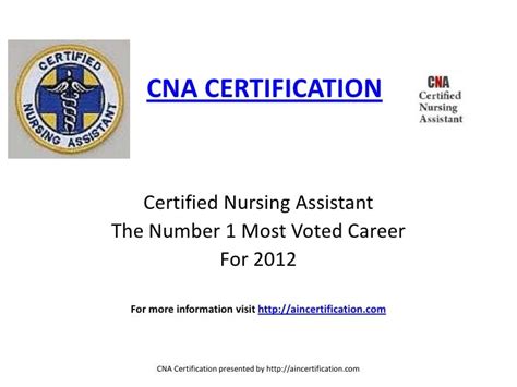 Cna Certification