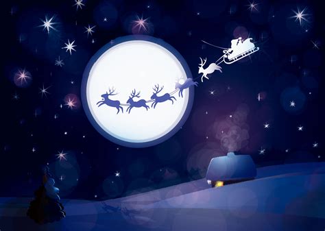 空にトナカイ お洒落クリスマス気分なデスクトップpc壁紙 画像 まとめ X Mas Christmas Naver まとめ