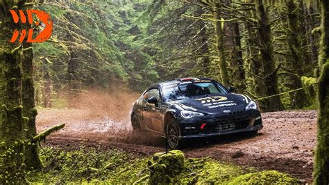 Supercharged Subaru Brz Rally Car Races At Olympus Rally 2021