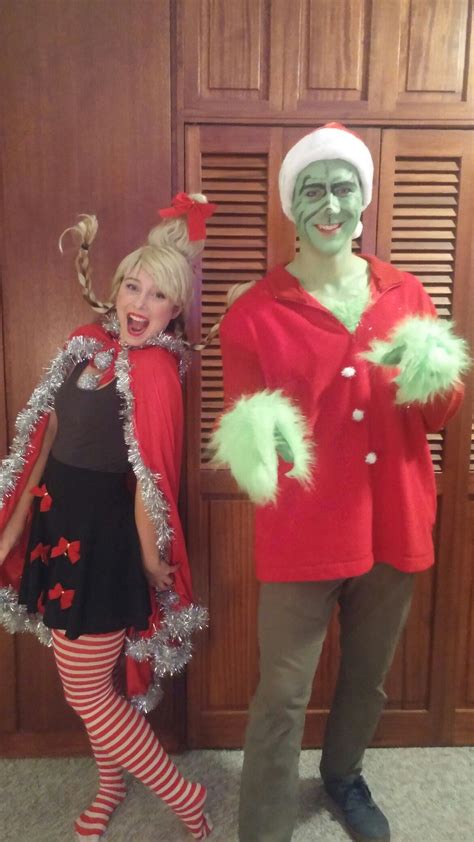 Cindy Lou Who And The Grinch Diy Halloween Costume By Bradie Jackson