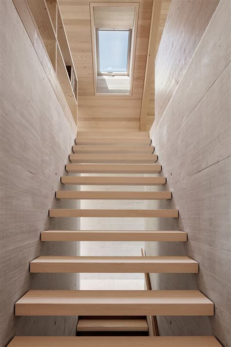 Photo 9 Of 14 In A Minimalist Home Is Built Into Steep Terrain In An