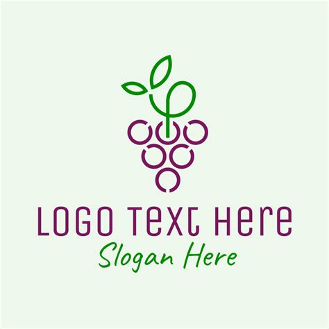 Grape Vineyard Logo Brandcrowd Logo Maker Brandcrowd