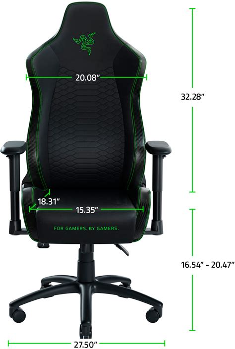 Customer Reviews Razer Iskur X Ergonomic Gaming Chair Blackgreen Rz38
