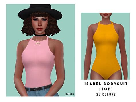 Sabel Bodysuit Top By Oranostr From Tsr Sims 4 Downloads