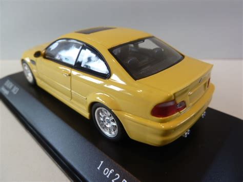 We have almost everything on ebay. BMW M3 (e46) Coupe Dakar Yellow 1:43 431020021 MINICHAMPS diecast model car / scale model For Sale
