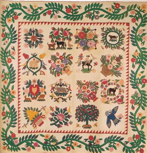 Baltimore Album Quilt 1850 Maryland Old Quilts Antique Quilts