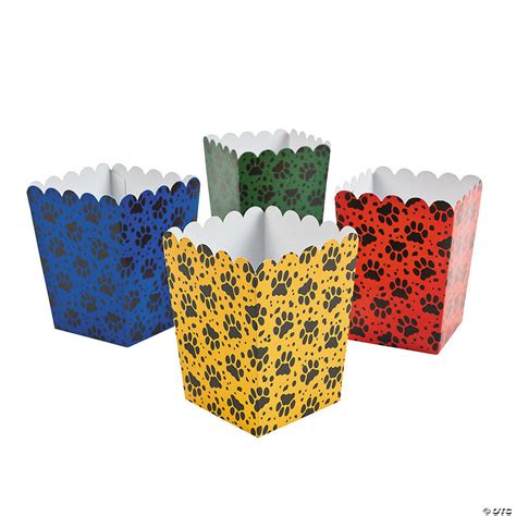 Mini Puppy Party Popcorn Boxes Oriental Trading