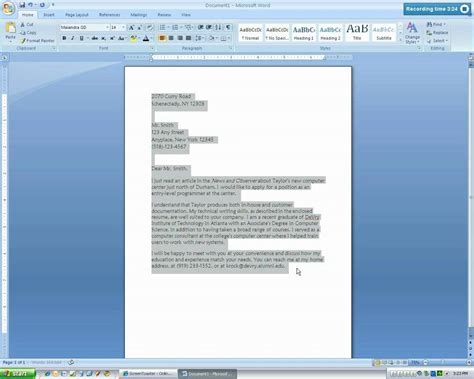 microsoft word  business letter tutorialmp youtube