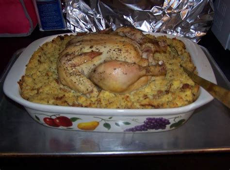 Maybe you would like to learn more about one of these? Baked Chicken & Plain Dressing Recipe | Just A Pinch Recipes