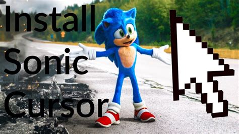 How To Install Sonic Cursor Youtube