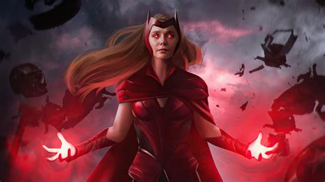 1366x768 The Scarlet Witch Wanda Vision 4k 1366x768 Resolution Hd 4k
