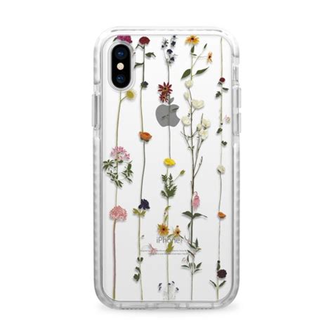 Casetify Casetify Floral Impact Case Iphone X クリア Lightec