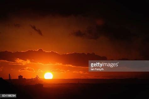 Storm Clouds Over Saltburn By The Sea Photos And Premium High Res