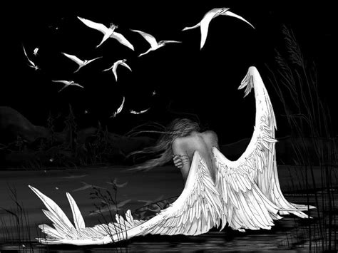 Sad Angel Wallpapers Top Free Sad Angel Backgrounds Wallpaperaccess