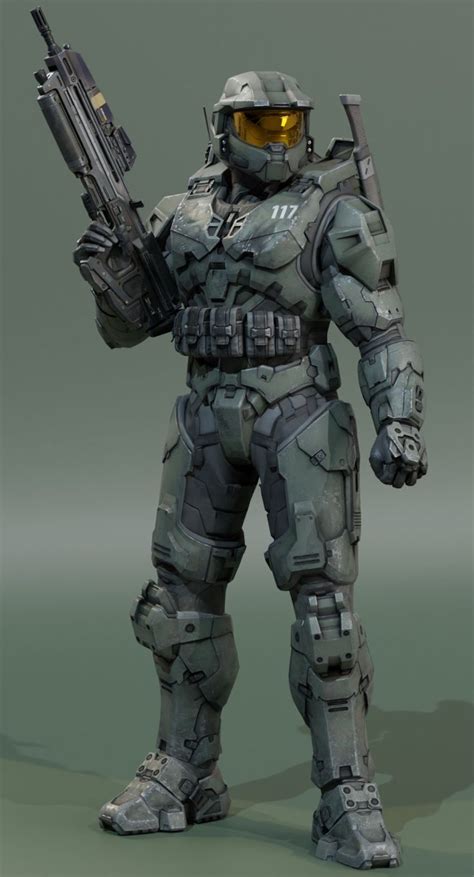 Halo Spartan Armor Halo Armor Armes Futures Halo Cosplay John 117
