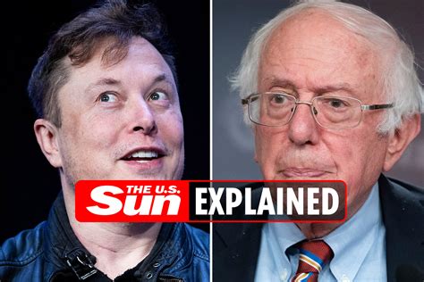What Did Elon Musk Say To Bernie Sanders On Twitter The Us Sun