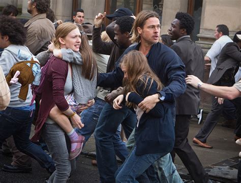 World War Z Review Brad Pitts Zombie Thriller Is A Scary Summer