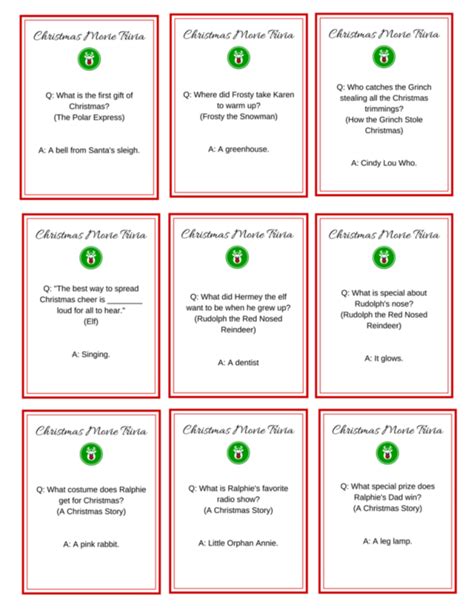 We've made an intelligent and entertaining game for your android device and best of all it's free! Christmas Movie Night + FREE Printable Movie Trivia Cards! - MomTrends