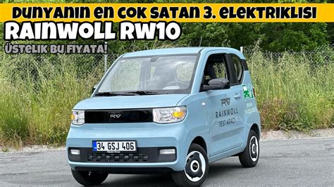Tüm Dünyada Popüler Olan Elektrikli Araba Rainwoll Rw10 Wuling