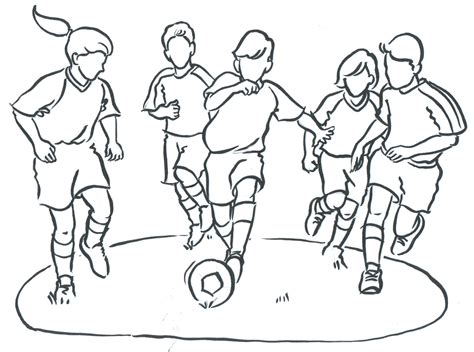 Soccer Drawing At Getdrawings Free Download