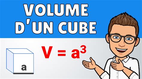 Comment Calculer Le Volume Dun Cube Mathématiques Youtube